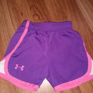 Under armour shorts girls 2t